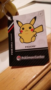Pikachu Poké Doll Tag