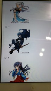 Yup, that's Lucina in option #4!