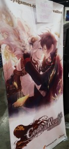 Code: Realize banner at the Aksys booth!