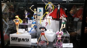 Sailor Moon SH Figuarts display!