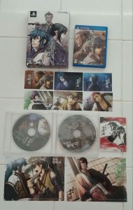 Nice post-AX surprise: Hakuouki Reimeiroku Vita LE set!
