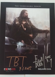 Signed FFXV print!