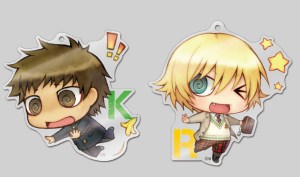 Keisuke & Rin acrylic straps