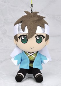 Cheerful Heisuke in plush strap form!