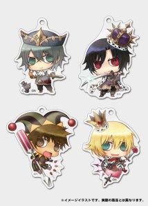 Togainu no Chi Trump Ver. acrylic straps