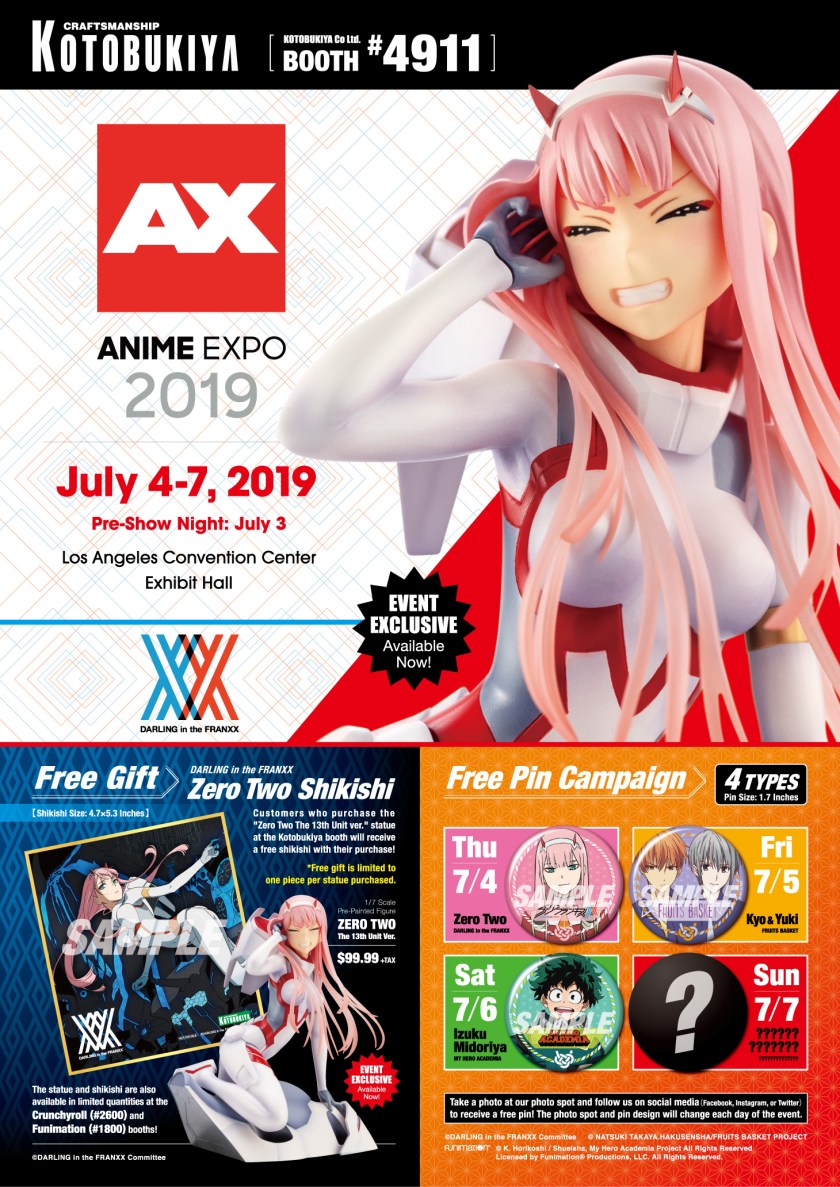 Kotobukiya Anime Expo